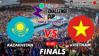 🔴LIVE KAZAKHSTAN VS VIETNAM AVC CHALLENGE CUP 2024 FOR WOMEN 05-29-2024