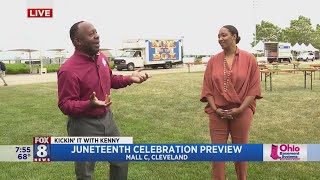 Kenny previews Cleveland's Juneteenth festivities
