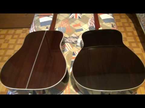 Cort Earth 100 RW VS  Yamaha FG 830