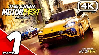 THE CREW MOTORFEST Gameplay Walkthrough Part 1 (4K 60FPS PC ULTRA) No Commentary