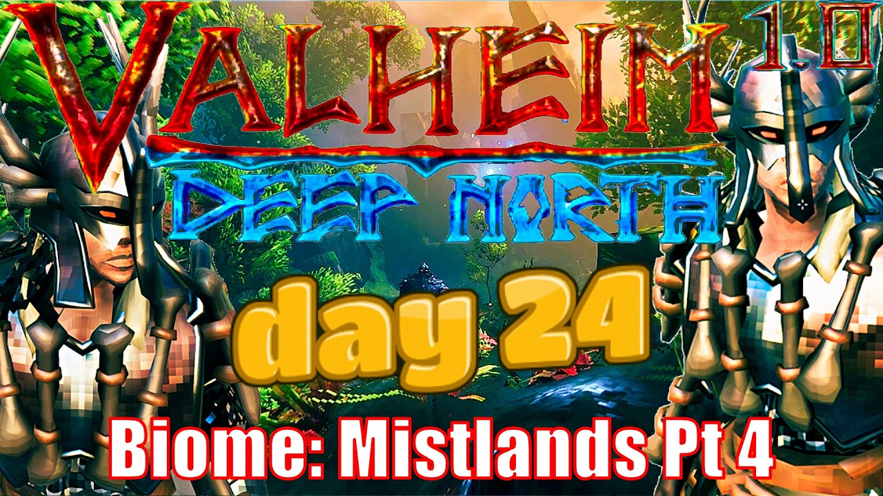 🔴LIVE: Exploring Mistlands Pt 4! | Valheim 1.0 Deep North - Day 24~