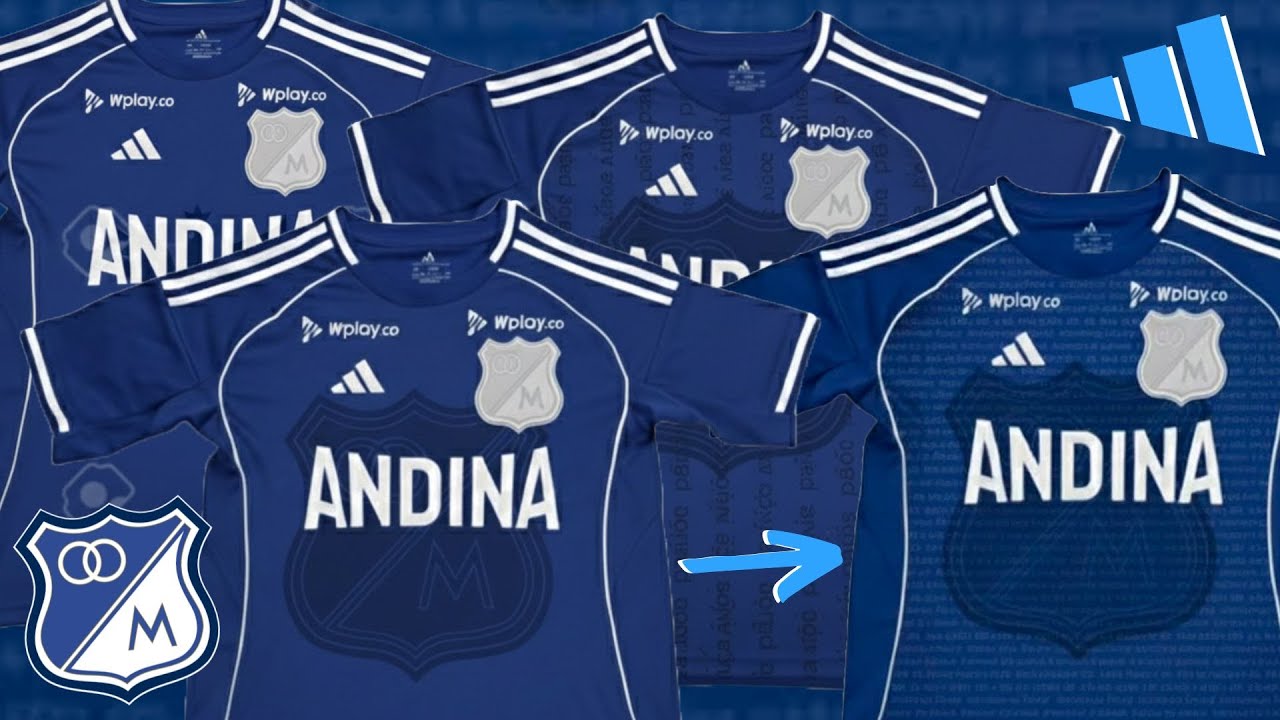 ¡La EVOLUCIÓN de la NUEVA CAMISETA de MILLONARIOS para 2026 HECHA por ...