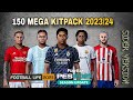 Pes 2021 | Football life New Mega Kitpack Season 2023/2024 SIDER Version | Option File Patch 23/24