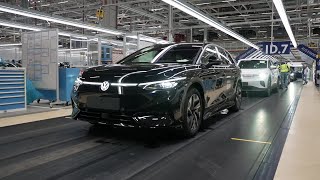 Production of the Volkswagen ID.7 at the Emden plant