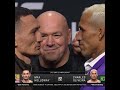 Max Holloway and Charles Oliveira Face-Off 👀 #ufc326