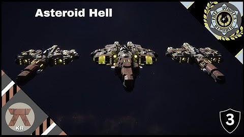 KR vs FPR - Asteroid Ambush - Space Engineers PvP