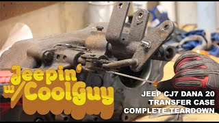 Jeep CJ Dana 20 Transfer Case Part 1  The Teardown