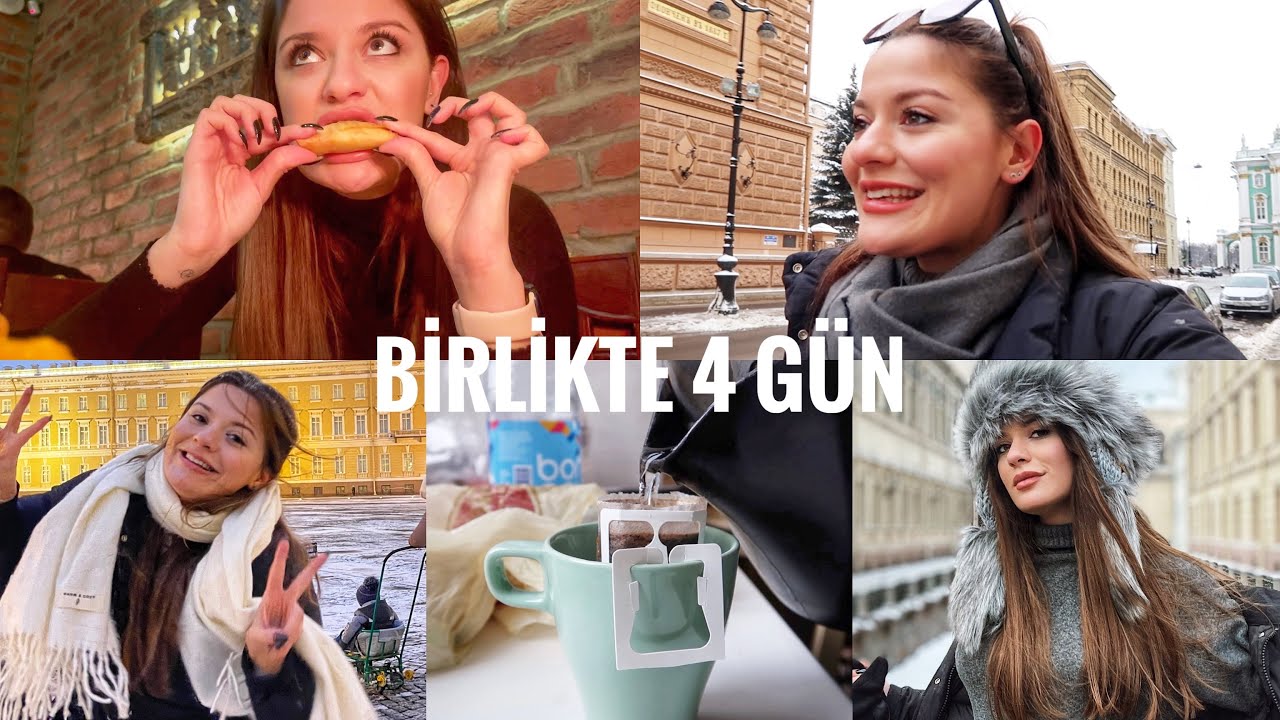 MUHTEMELEN RUSYA'YA SON GİDİŞİM | ST. PETERSBURG'DA BİRLİKTE 4 GÜN! | MEKANLAR,YAŞAM,MARKET