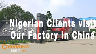 Nigerian Client Visit Our Factory For Cassava Processing Machine