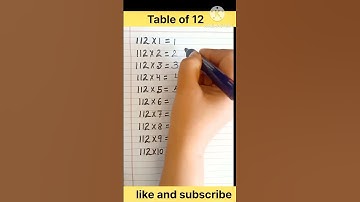 Trick for😎 Table of 112#multiplication #maths