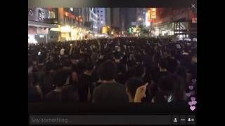 hong kong protest 16 june 2019 ORIGINAL FOOTAGE