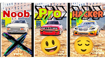 Carx Drift racing 2/Noob vs Pro vs Hacker game play