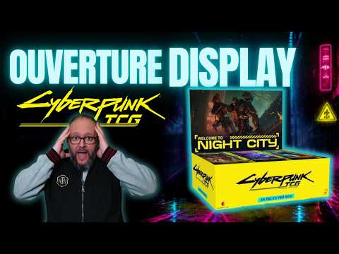 I FINALLY OPENED MY CYBERPUNK TCG KICKSTARTER! (INCREDIBLE HITS)