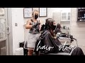 SALON VLOG • full day of clients and salon talk | Abby & Vinny