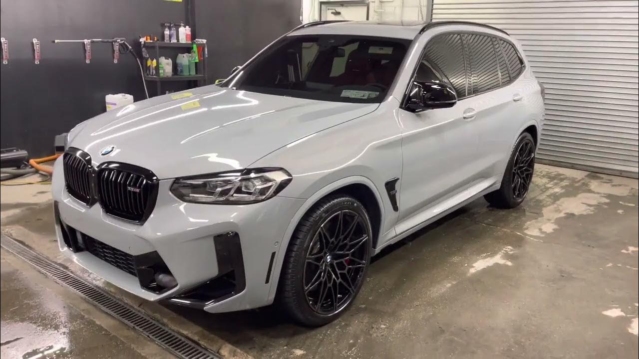 BMW X3M Brooklyn Grey Paint Detail YP Auto Detail YouTube