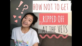 HOW NOT TO GET RIPPED OFF @ THE VETS?! | Why are the vets so expensive? Explained by a Vet!