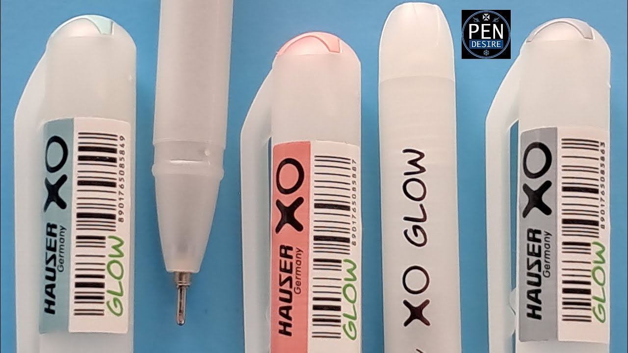 Hauser XO GLOW Ball Pen - 2025 Trending Glowing pens - Glowing Pen Rs 10