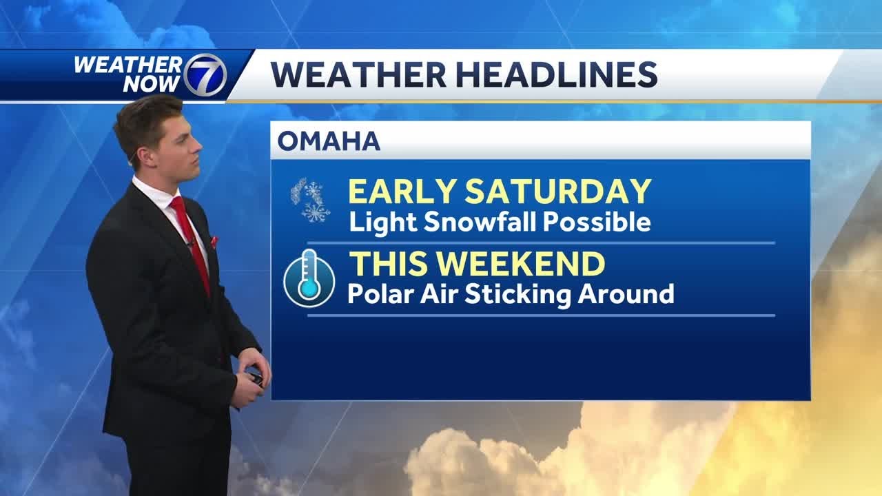 Light snow possible tomorrow morning - YouTube
