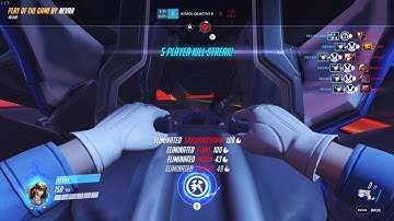 Overwatch INSANE SEXTUPLE W/ D.VA