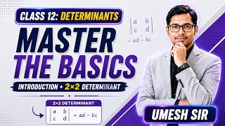Introduction to Determinants || Class 12 Determinants || NCERT Maths 