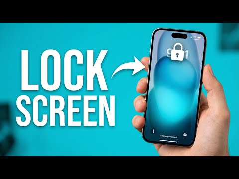 iPhone How To Lock Screen