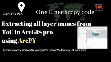 Arcpy -Extracting name of layer from Table of Content  in ArcGIS Pro project using ArcPy