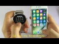 SEPVER K88h Smart Watch Round IPS Screen compatible with iPhone and Android Phones