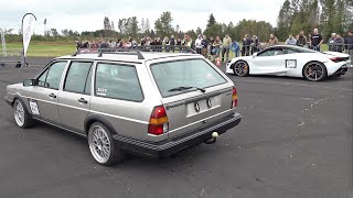 590HP Volkswagen Passat 32b Syncro Turbo vs McLaren 720S