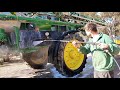 Cleaning agricultural gear using Kenotek's Cargo 4100