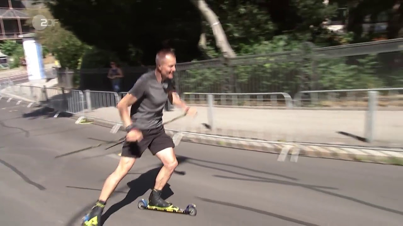 City-Biathlon 2019. Sven Fischer Lap