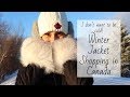 LETS GO WINTER JACKET SHOPPING IN CANADA | CANADIANKELSEY