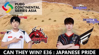 ENTER FORCE 36 THE JAPANESE PRIDE - Full Game Highlights Week 3 Match 4 VODS PCS 5 ASIA | PUBG