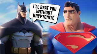 MultiVersus - All Unique Batman vs Superman Voice Lines and Interactions