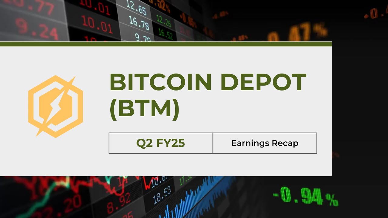 Bitcoin Depot (BTM) Q2 2025 Earnings 🚀 Net Income Triples | Global  Expansion & Cash Flow Growth