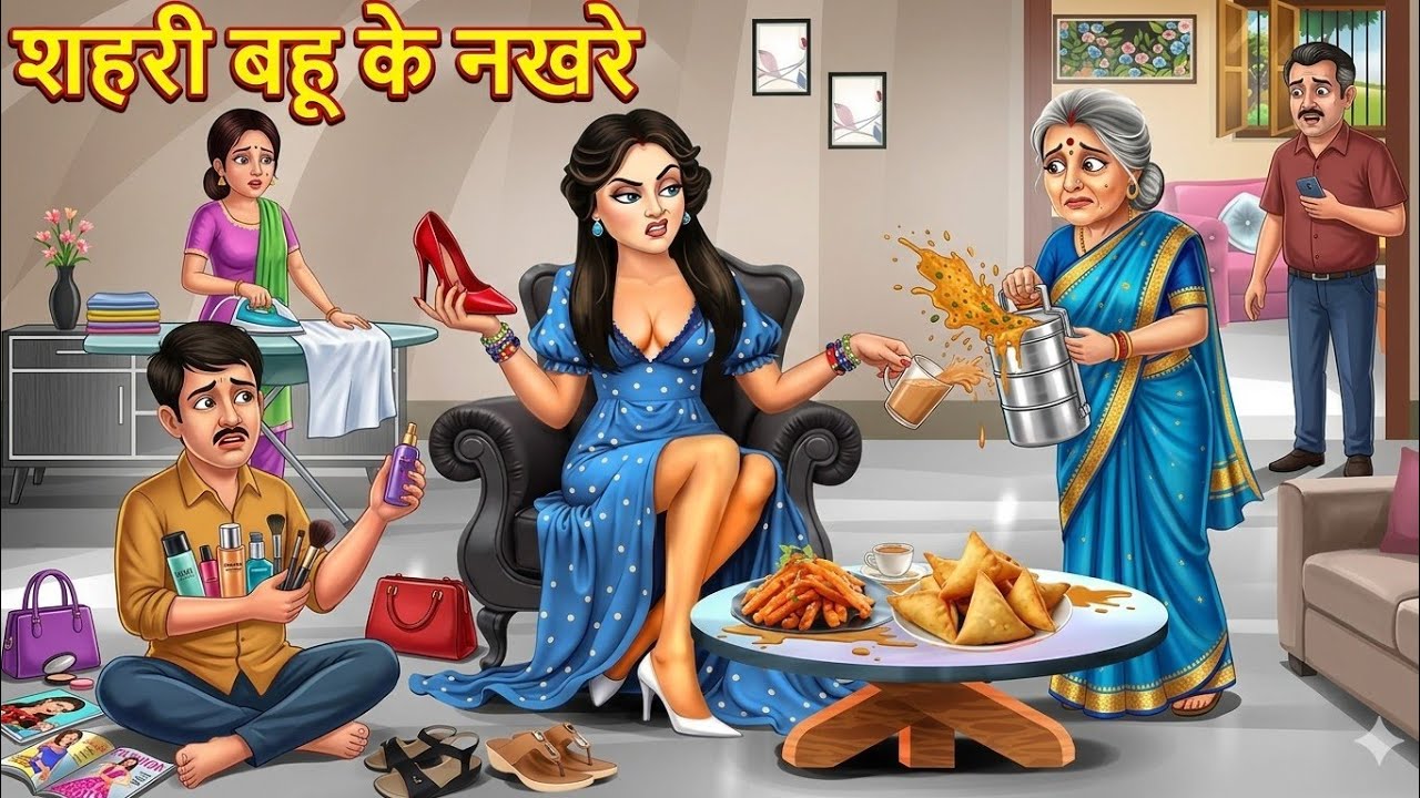 शहरी बहू के नखरे | SHAHRI BAHU KE NAKHARE | HINDI KAHANIYA | HINDI STORIES