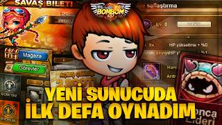 BOMBOM YENİ SUNUCU İLK OYNANIŞ 🎮 | SIFIRDAN BAŞLIYORUZ!