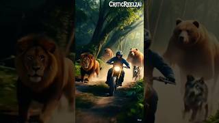 The Bike That Taught a Lion Confidence 🦁🔥 | Never Judge by Looks