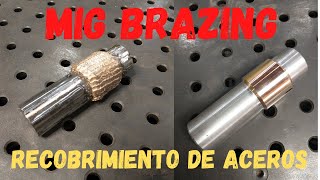 Proceso de soldadura MIG Brazing con alambre  Bronce-Silicio - Subtitles in English
