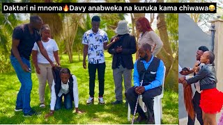 Daktari alifanya Davy  kubweka na kufanya kama chiwawa😭Doctor also revealed this about baba Mitchell