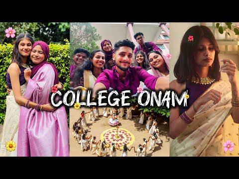 College Onam Celebration🌼 | Thejathangu😉