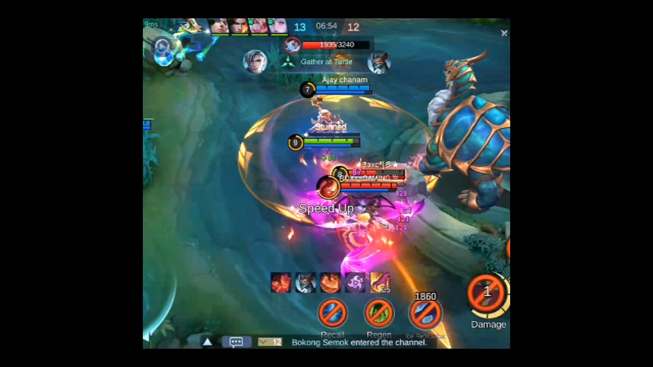 tigreal ult 😂 Mlbb l Aamon 