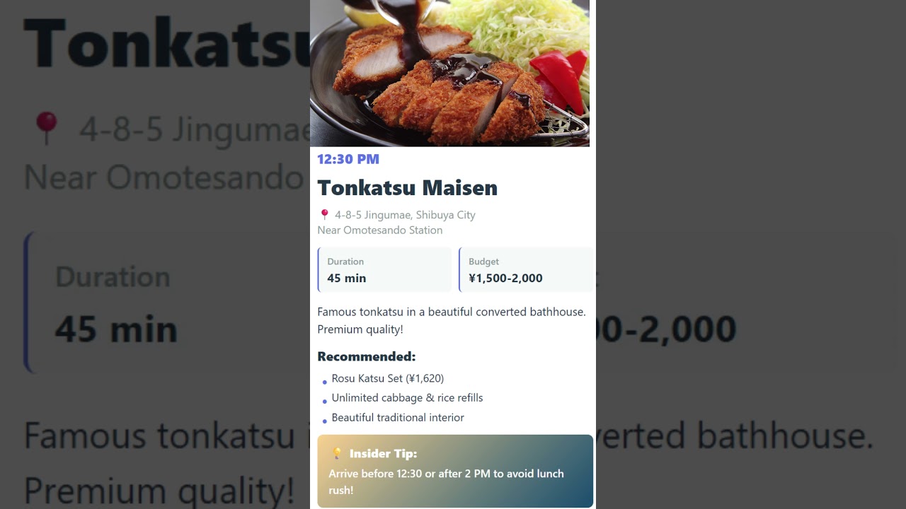 Perfect Tokyo 1-Day Itinerary 🇯🇵 #japantravel #japanitinerary #tokyotravel