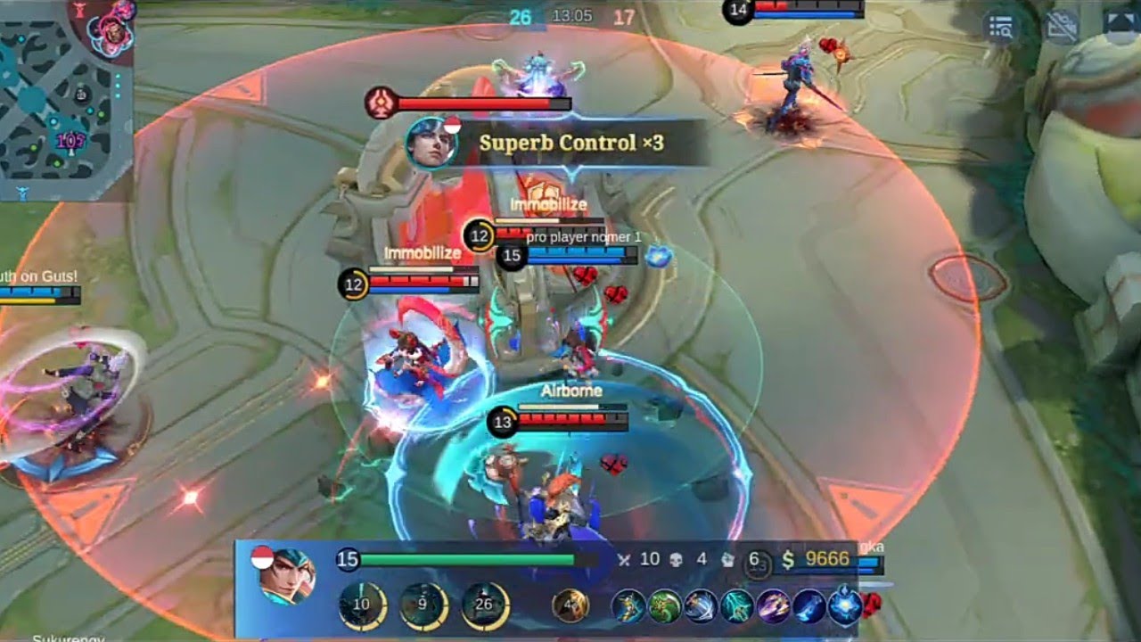 zilong one hit bantai balmond di exp lane 