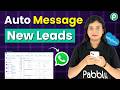 Automatically Send WhatsApp Messages to New Salesforce Leads