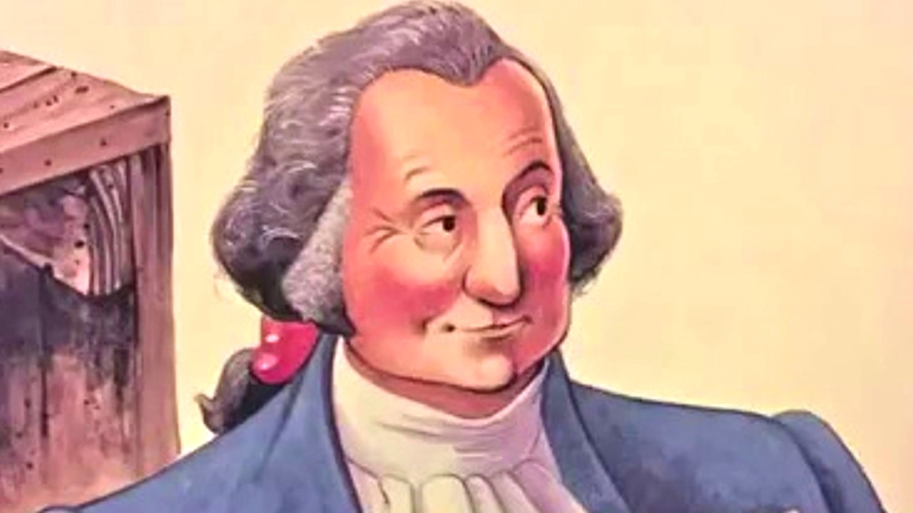 George Washington 4 story for Kids: Biography - meeting with the American President