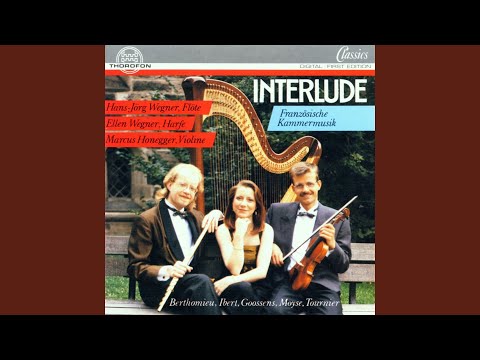 Suite für Flöte, Violine und Harfe, op. 6: II. Sérénade, Andante grazioso