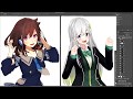 YuNi and Domyoji Kokoa crossover ! (BGM♡シャルル Charles)