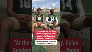 Colorado Beat Colorado State, 28-9, In Week 3 Via Romi Bean