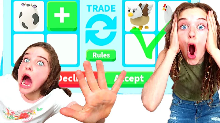 ONLY TRADING FARM PETS in Adopt Me Roblox Gaming w/ The Norris Nuts