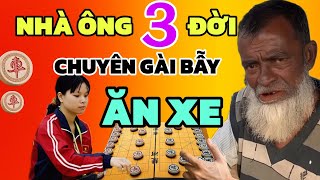 Cờ tướng - Gặp Đại Sư cao cờ,  Ngô Lan Hương chưa gì đã mất hết xe
